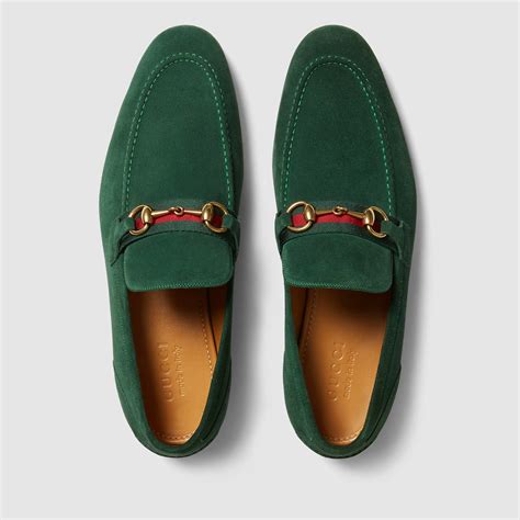 green gucci loafers|gucci loafers suede.